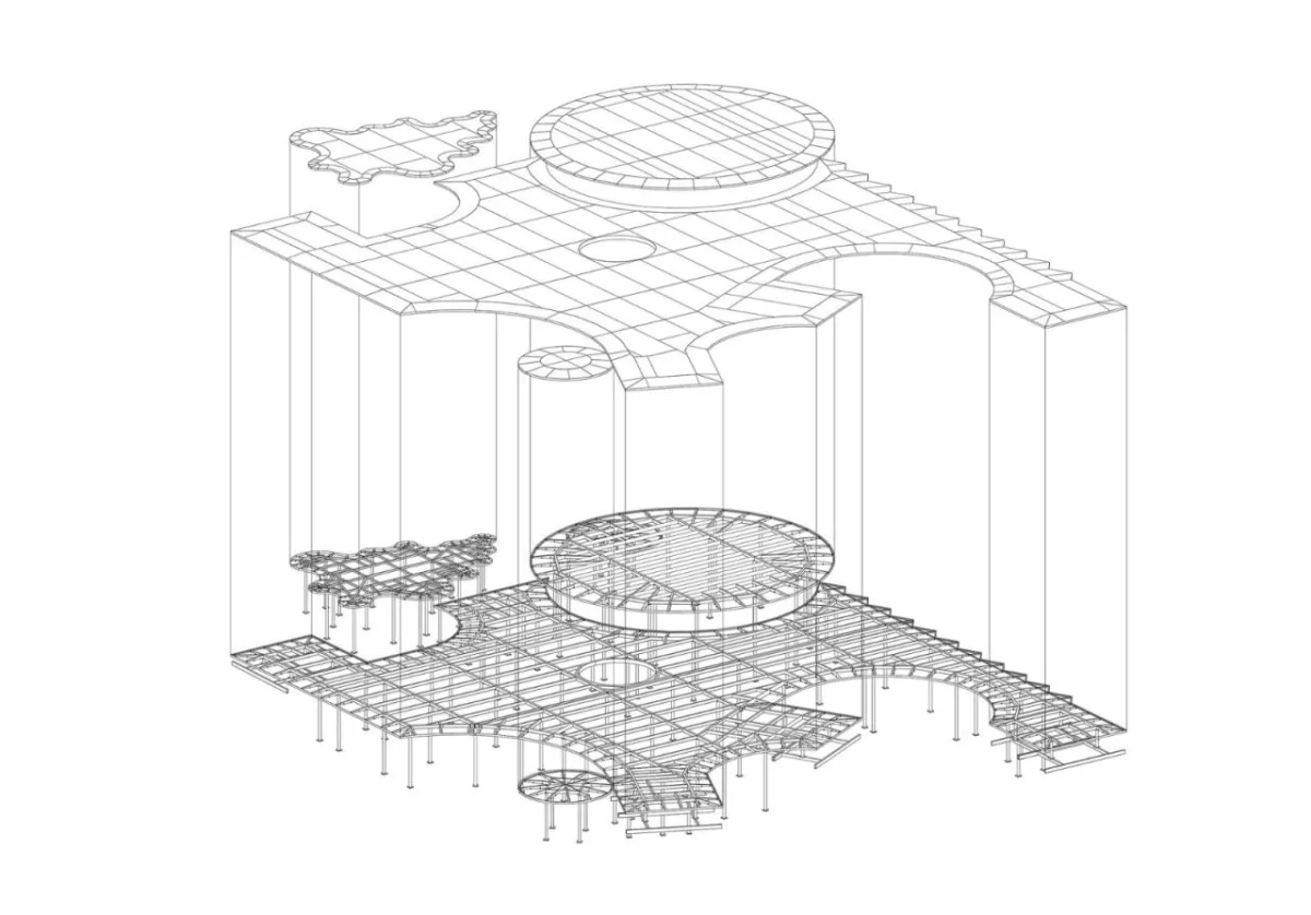 BIM建筑|“阴影建筑”，布沃涅市场 / Aleksandra Wasilkowska Architectural Studio