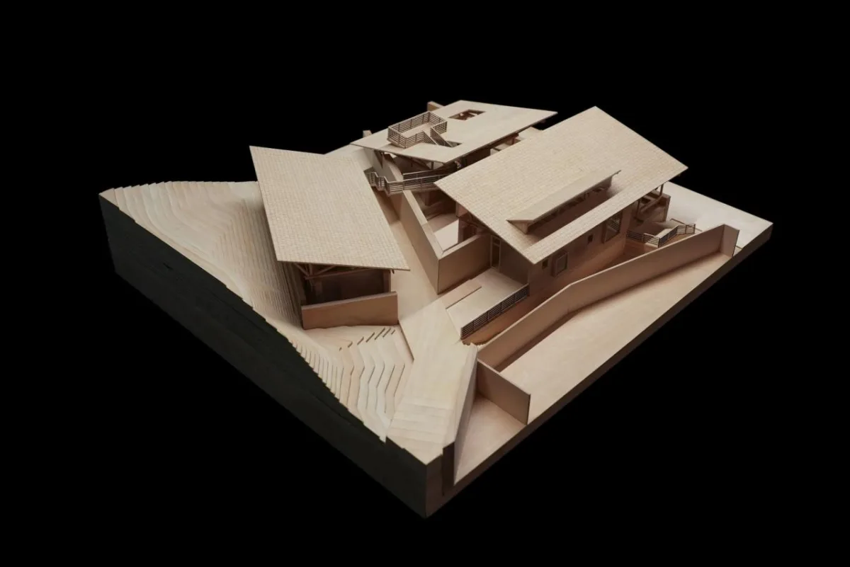 BIM建筑|留坝瓦窑沟多功能服务中心 / 尌林建筑设计事务所