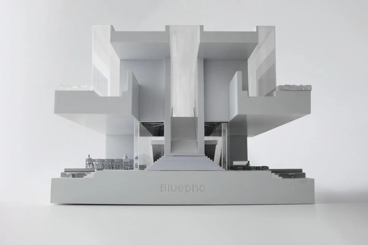 BIM建筑|蓝晶微生物 Bluepha BioFAB / 行之建筑