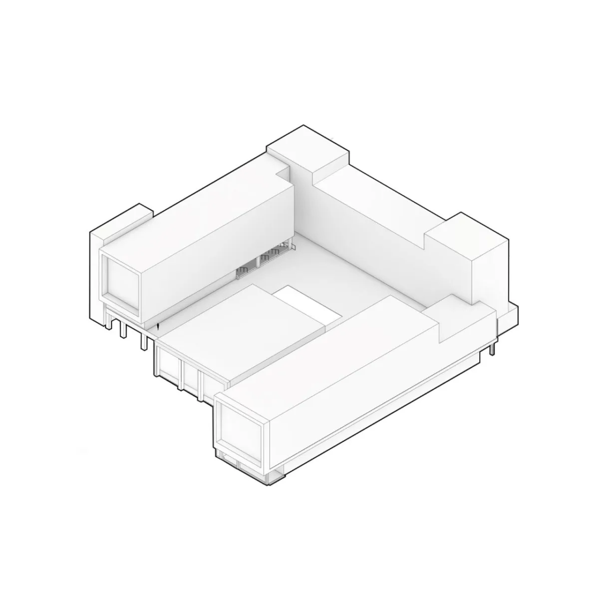 BIM建筑|县城里的新学校：送你一匹小马 / 上海立木建筑规划