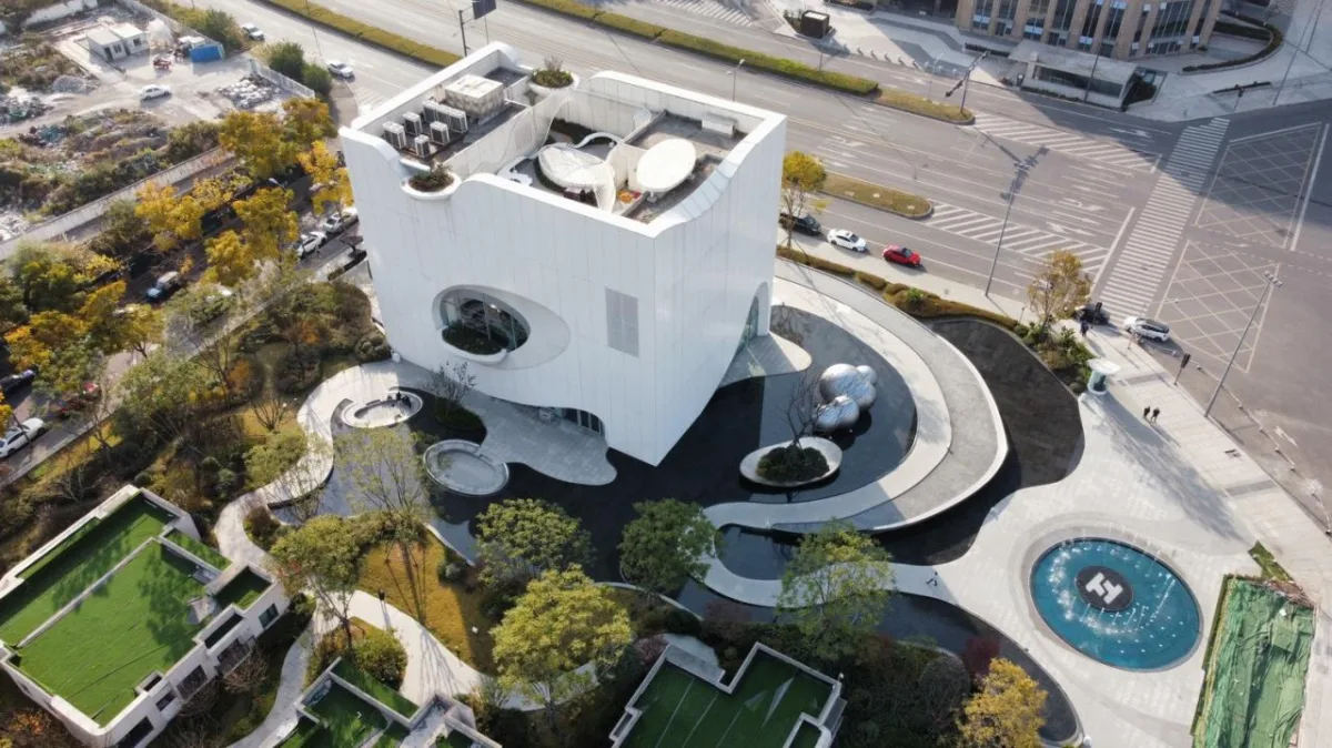 BIM建筑|成都天投国际社区当代艺术中心 / 上海境澜建筑设计有限公司