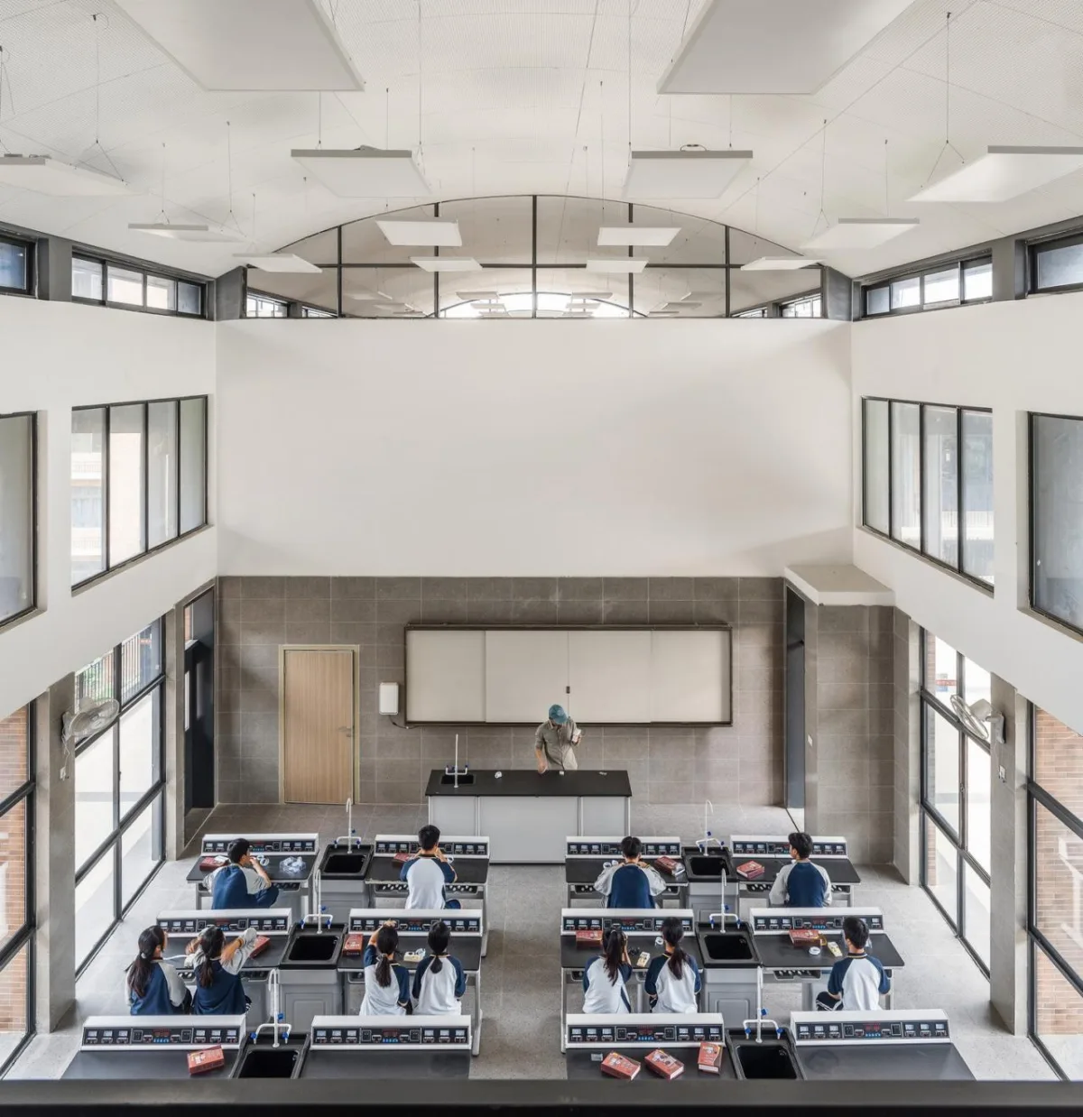 BIM建筑|乐知学校 / 大料建筑