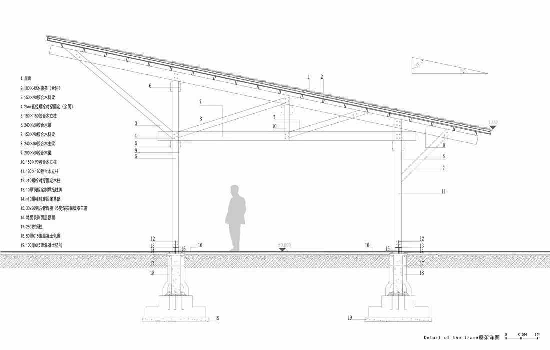 BIM建筑|留坝瓦窑沟多功能服务中心 / 尌林建筑设计事务所