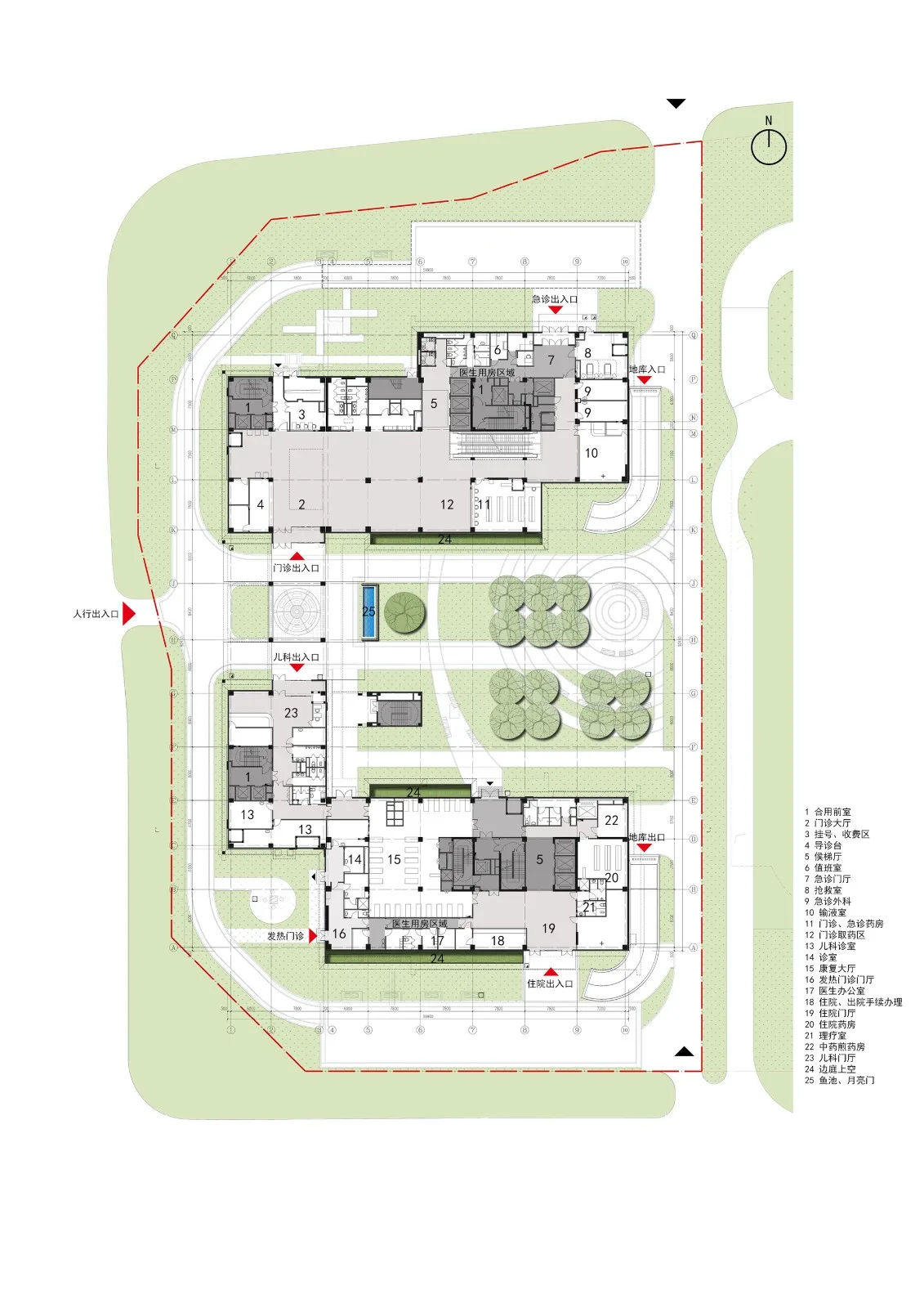 BIM建筑|中国残联北京按摩医院扩建项目 / 中国电子工程设计院王振军工作室+“蔓·设计”研究中心