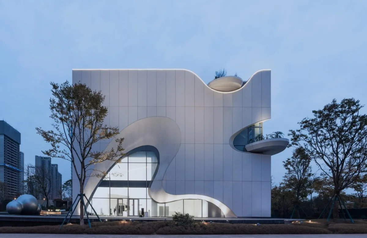 BIM建筑|成都天投国际社区当代艺术中心 / 上海境澜建筑设计有限公司