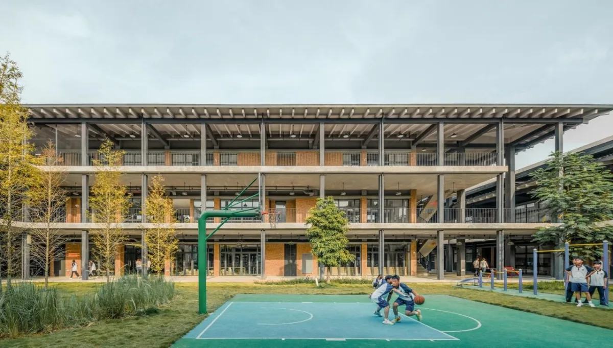BIM建筑|乐知学校 / 大料建筑
