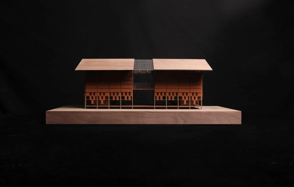 BIM建筑|面朝花海的棕厕 / 在行建筑