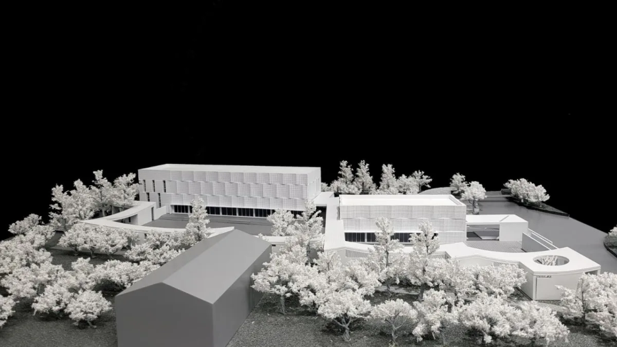 BIM建筑|桐乡市红色文化教育中心 / 清上造社