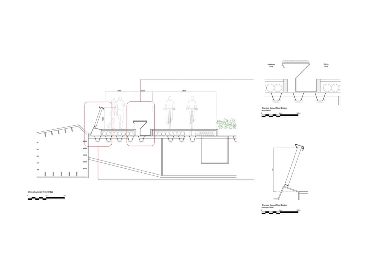 BIM建筑|绛溪河桥 / 扎哈哈迪德建筑事务所