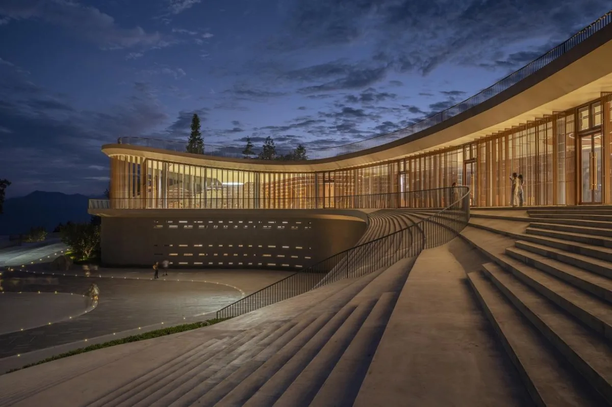 BIM建筑|三峡茶旅小镇展示中心 / 建筑营设计工作室