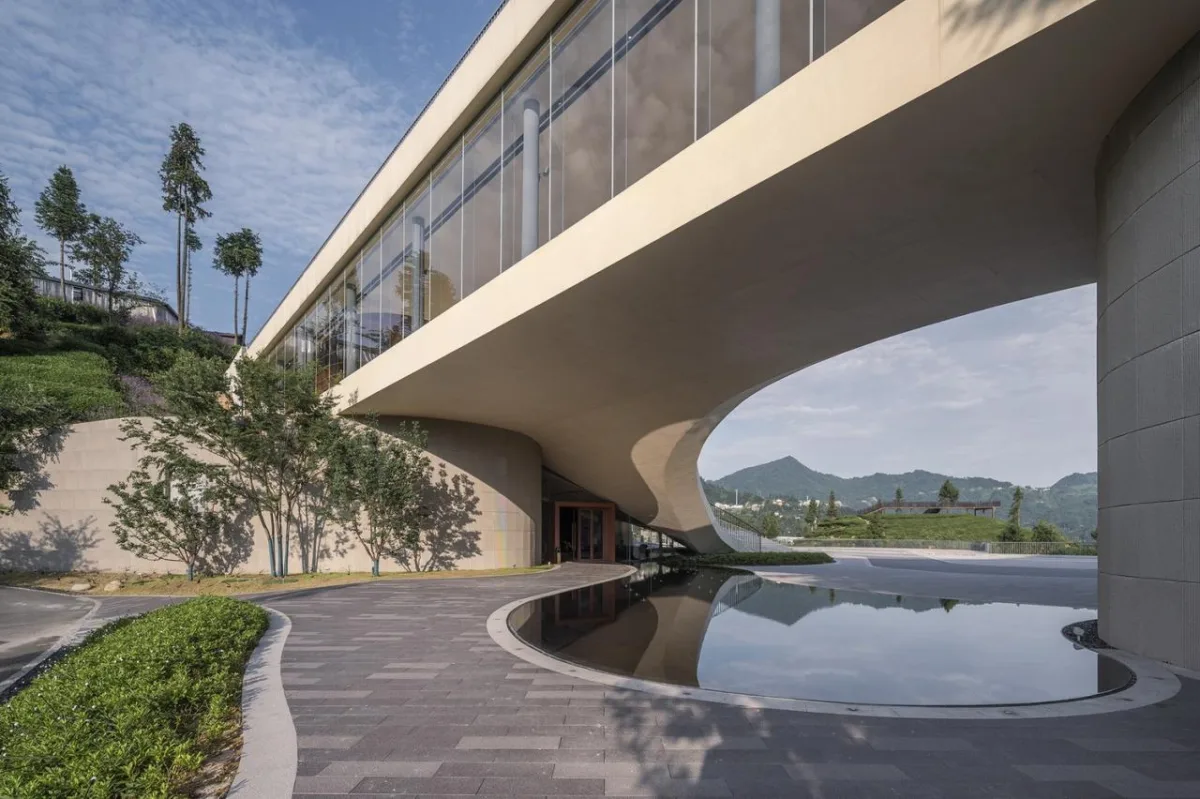 BIM建筑|三峡茶旅小镇展示中心 / 建筑营设计工作室