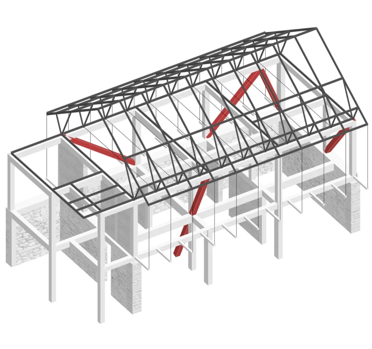 BIM建筑|墟岫园 / ArCONNECT 之间建筑事务所
