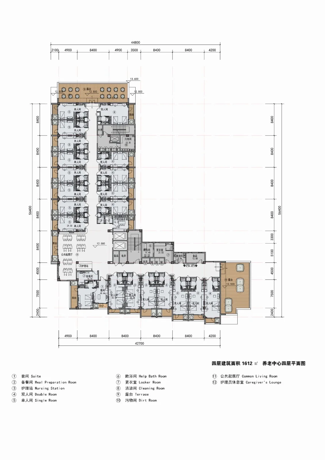 BIM建筑|多层养老中心与外部环境的互动-博元养老中心 / UUA