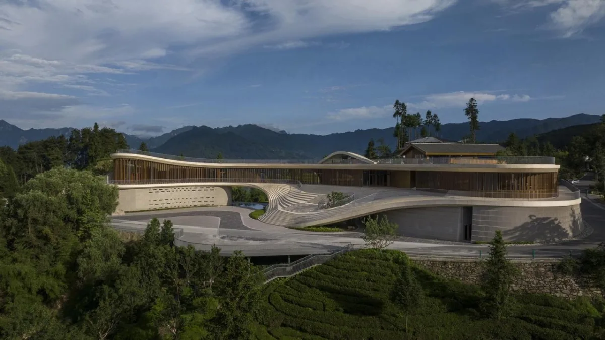 BIM建筑|三峡茶旅小镇展示中心 / 建筑营设计工作室