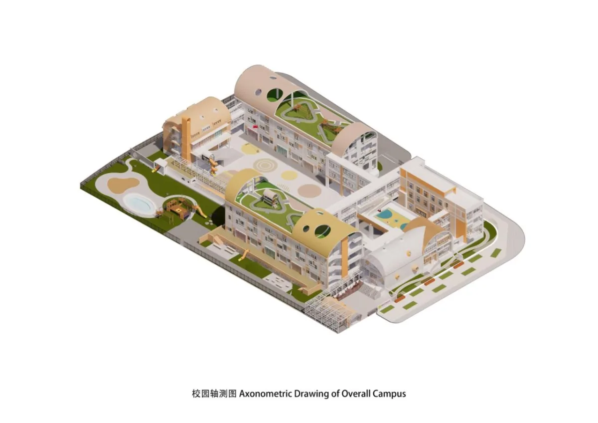 BIM建筑|陌桑幼儿园新建工程 / 上海交通大学城镇空间文化与科学研究中心