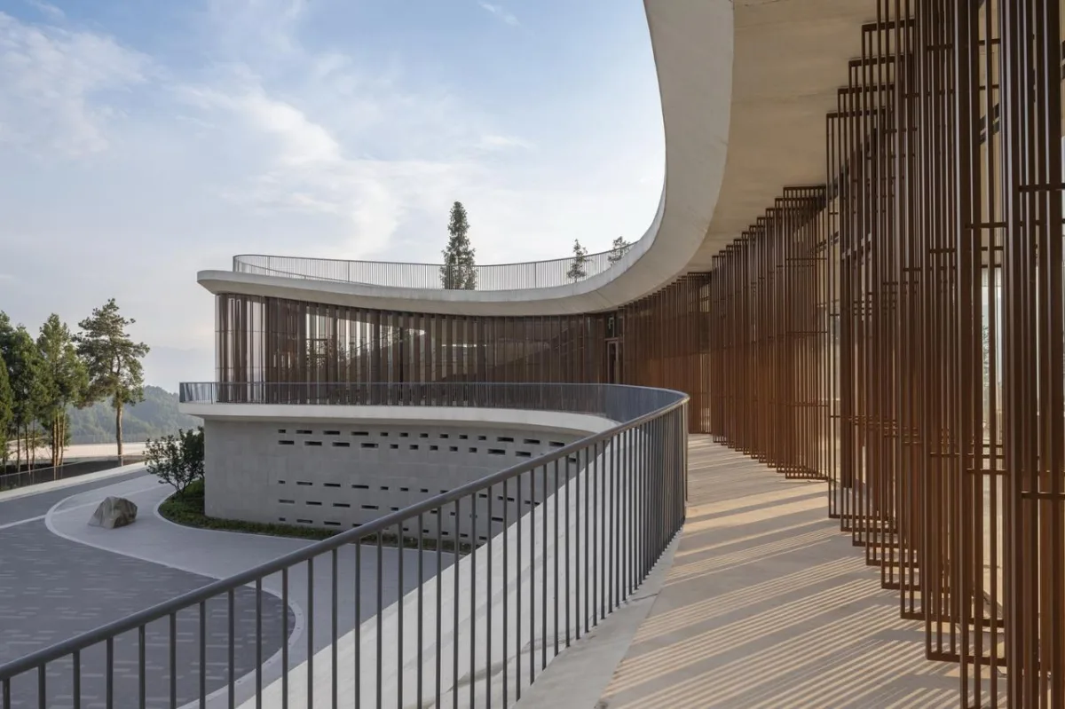 BIM建筑|三峡茶旅小镇展示中心 / 建筑营设计工作室