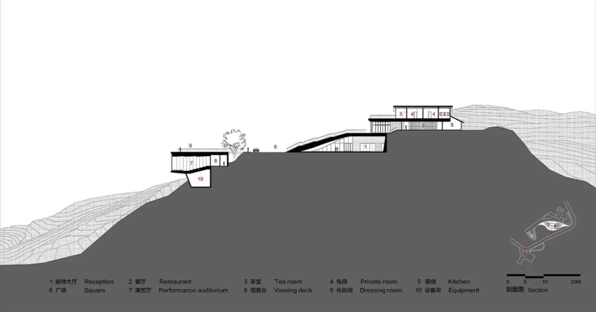 BIM建筑|三峡茶旅小镇展示中心 / 建筑营设计工作室