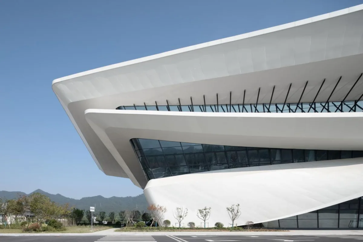 BIM建筑|杭州亚运配套设施：千岛湖通用机场航站楼 / 境澜建筑