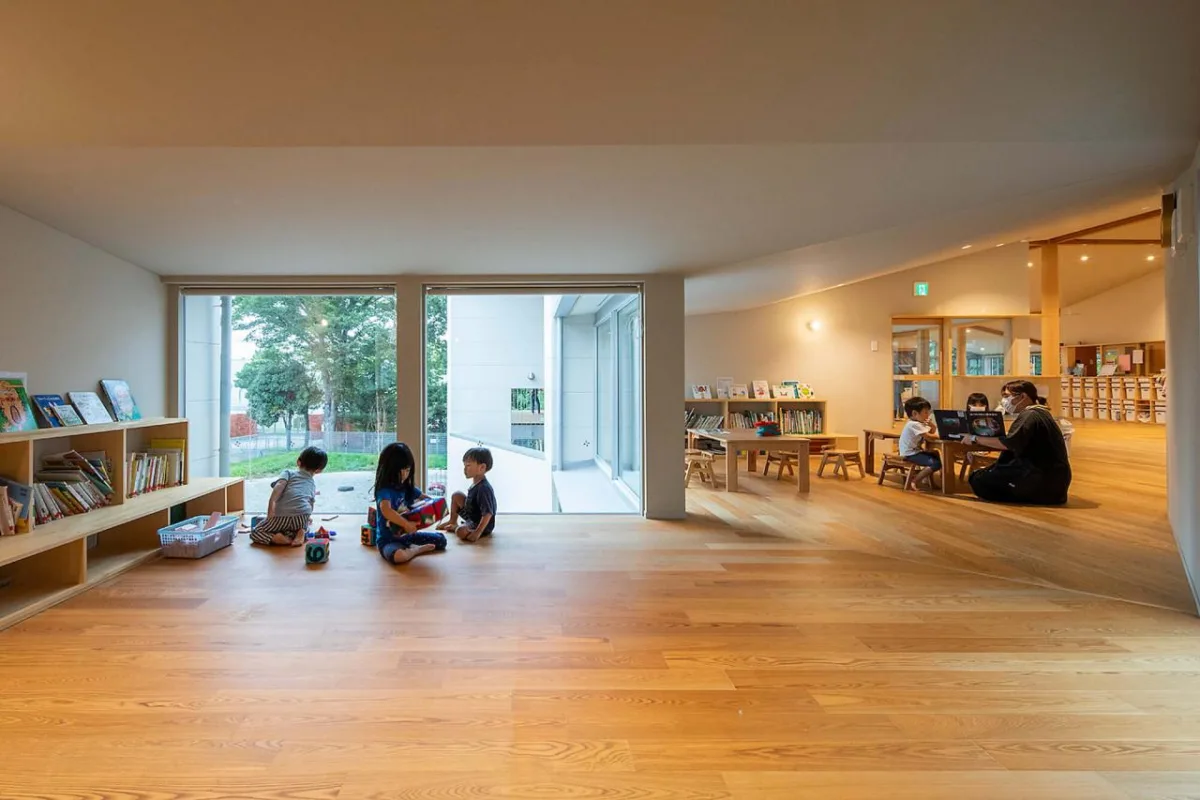 BIM建筑|大风车，鹿岛田托儿所 / TERRAIN architects