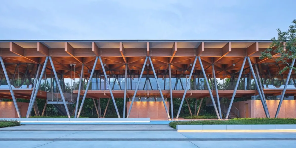 BIM建筑|杭州滨江公共空间·长亭驿 / 同济原作设计工作室