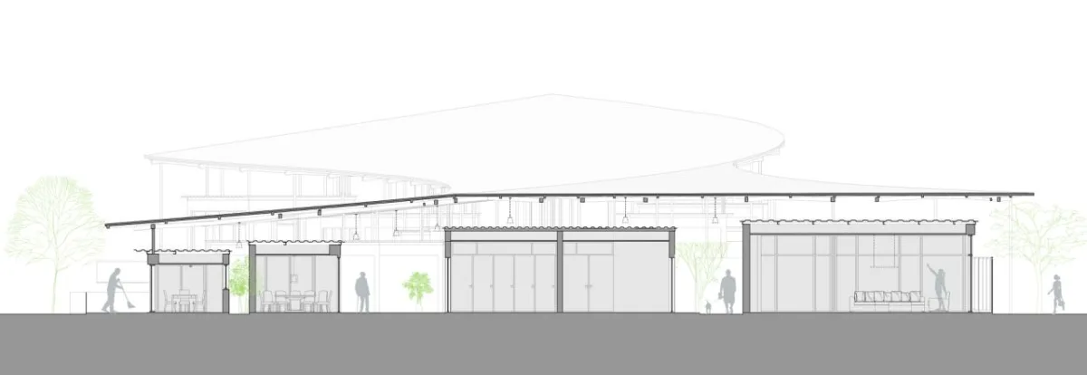 BIM建筑|五福山水龙家宴餐厅 / 小写建筑