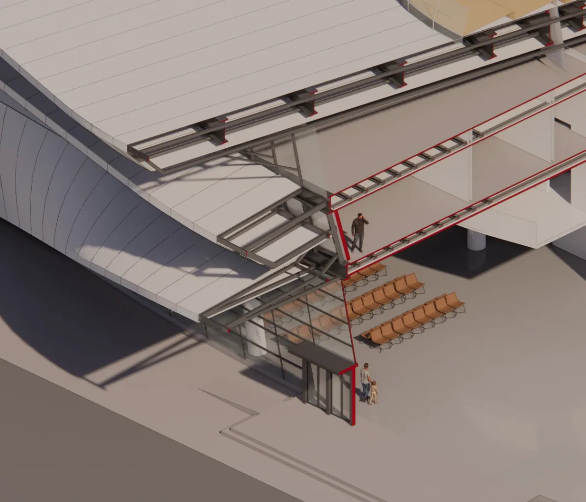 BIM建筑|杭州亚运配套设施：千岛湖通用机场航站楼 / 境澜建筑