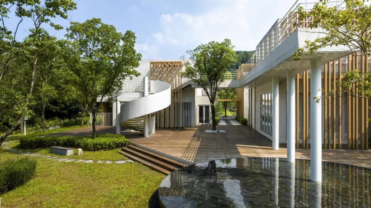 BIM建筑|多层面的“轻”：黄麻乡村振兴工作站与乡村会客厅 / 三文建筑