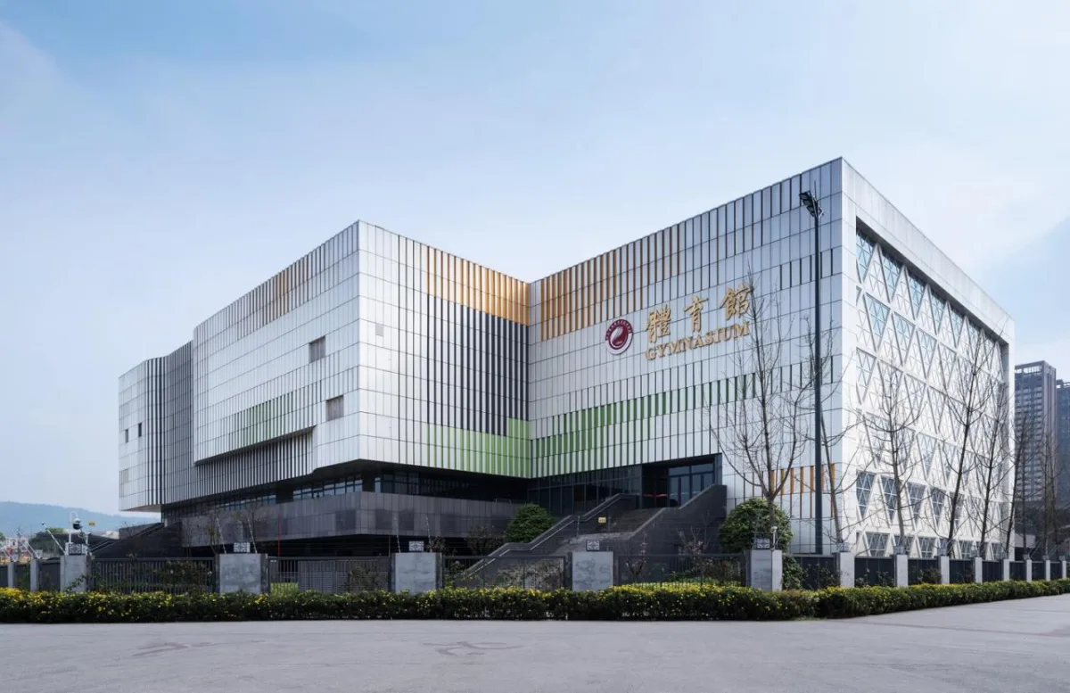 BIM建筑|龙泉中学体育馆 / 中国建筑西南设计研究院有限公司