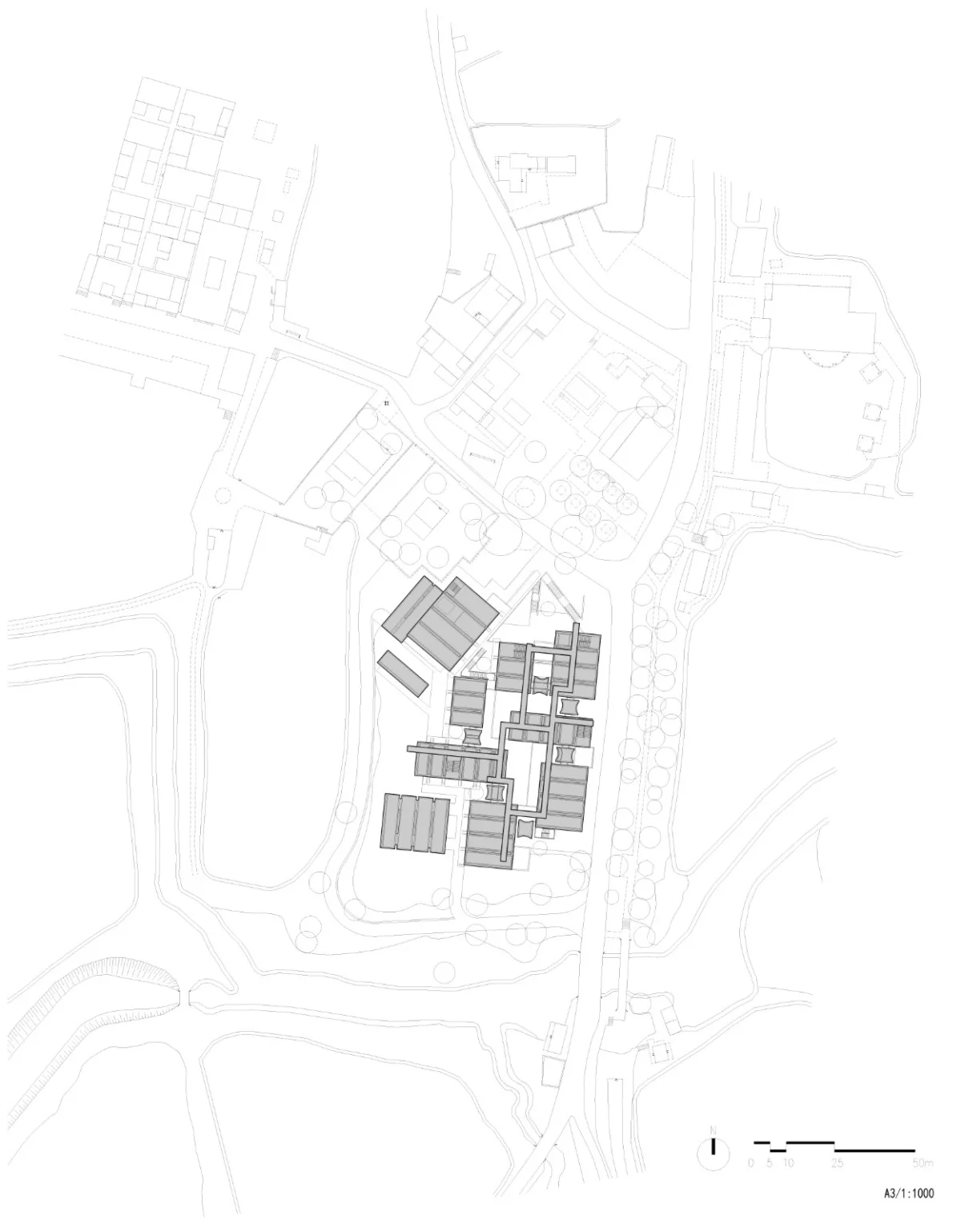 BIM建筑|春阳台艺文中心 / 非常建筑