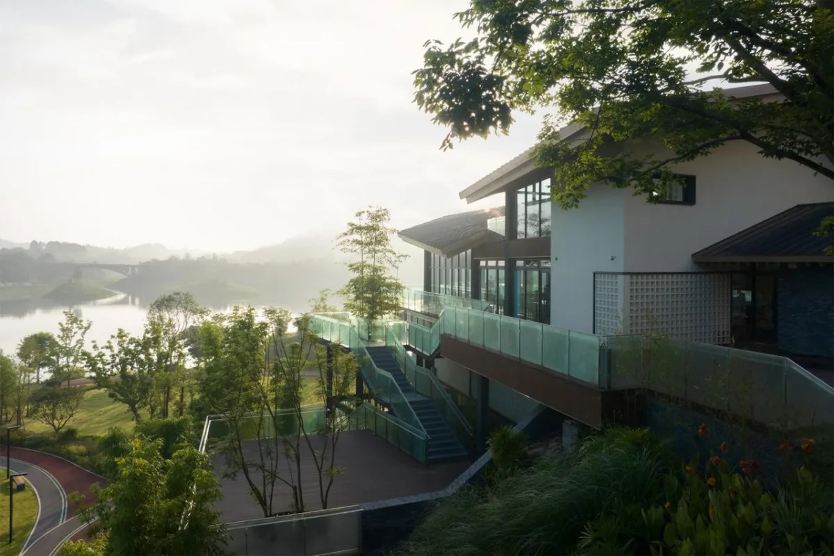 BIM建筑|涪陵慧谷湖科创小镇白鹭湾示范区 / 悦集建筑