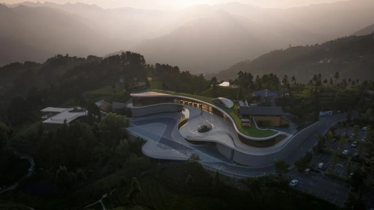 BIM建筑|三峡茶旅小镇展示中心 / 建筑营设计工作室