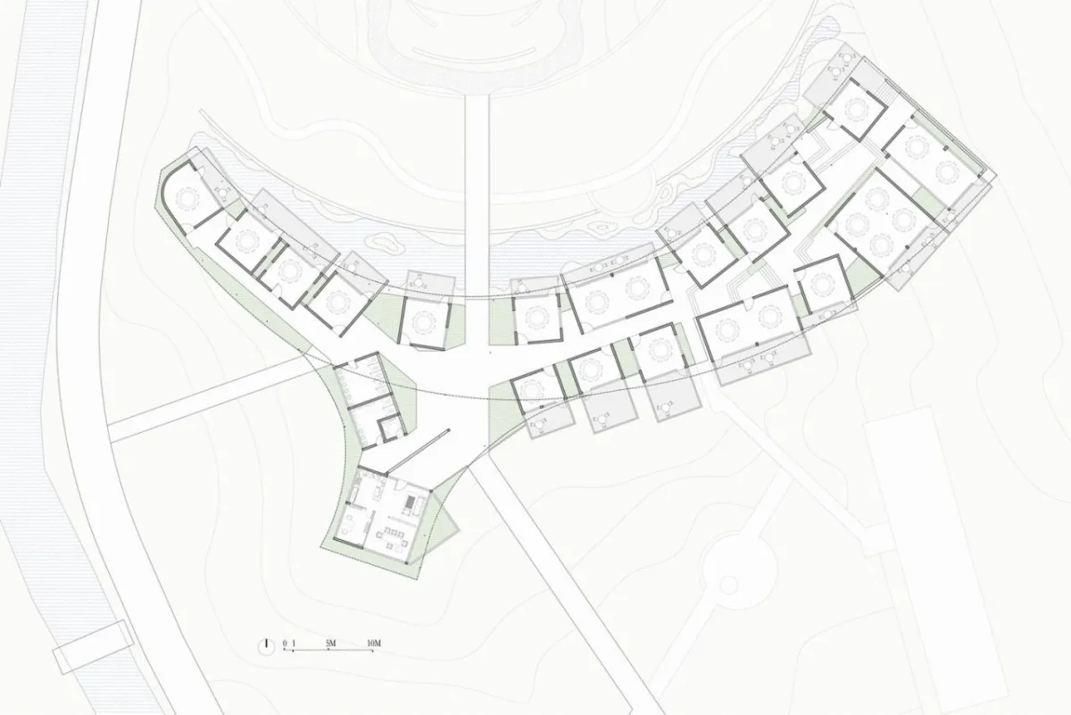 BIM建筑|五福山水龙家宴餐厅 / 小写建筑