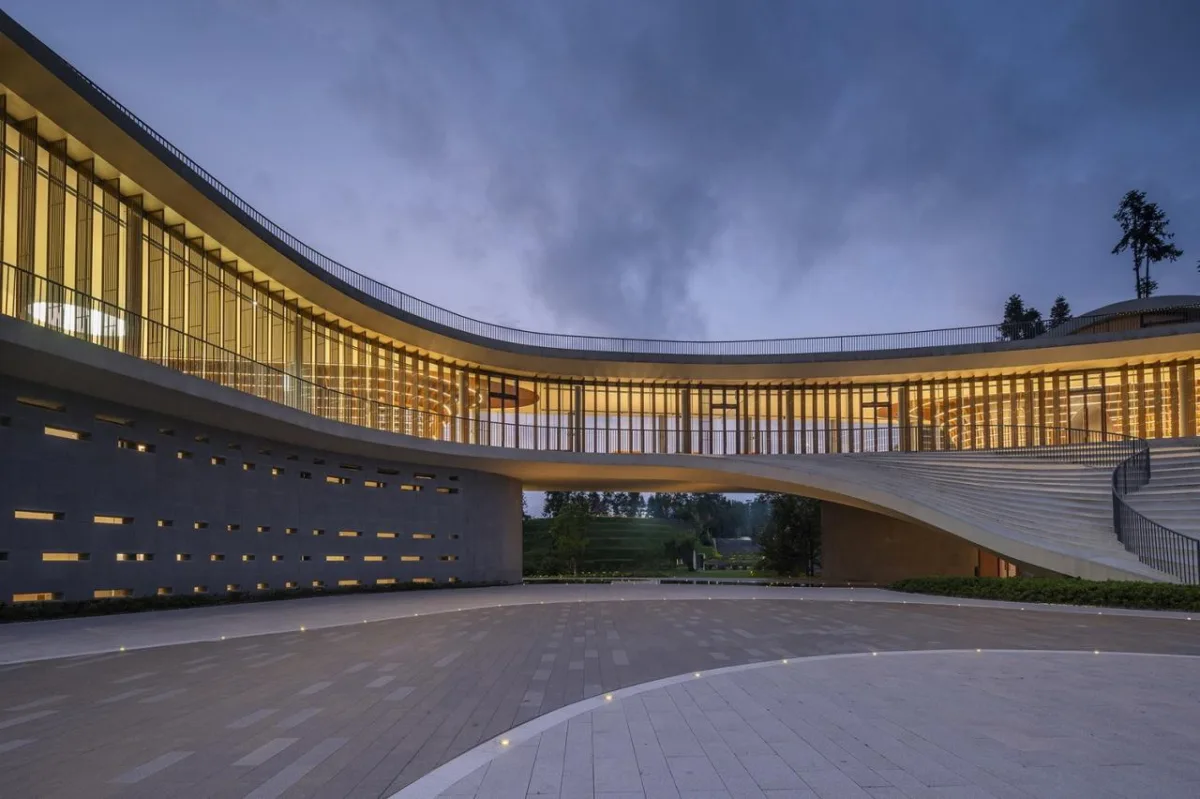 BIM建筑|三峡茶旅小镇展示中心 / 建筑营设计工作室
