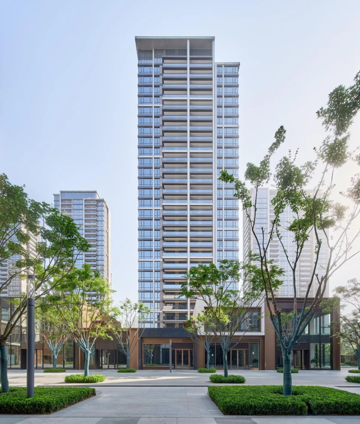 BIM建筑|杭州亚运村技术官员村：小街密路的未来社区 / goa大象设计