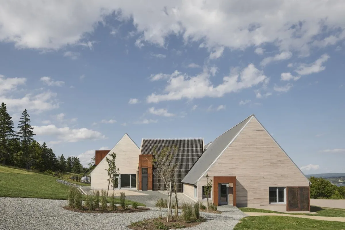 BIM建筑|高地村解说中心 / Abbott Brown Architects