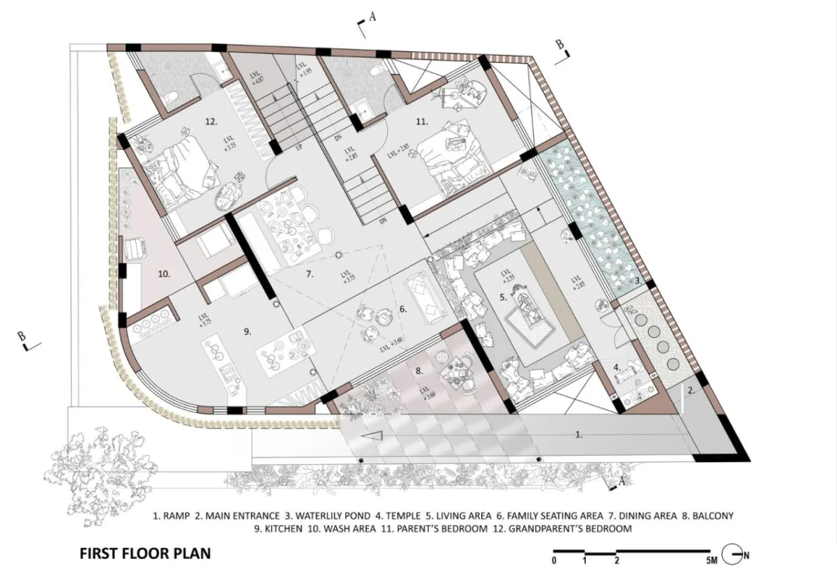 BIM建筑|生态绿洲之家 / I-Con Architects and Urban Planners