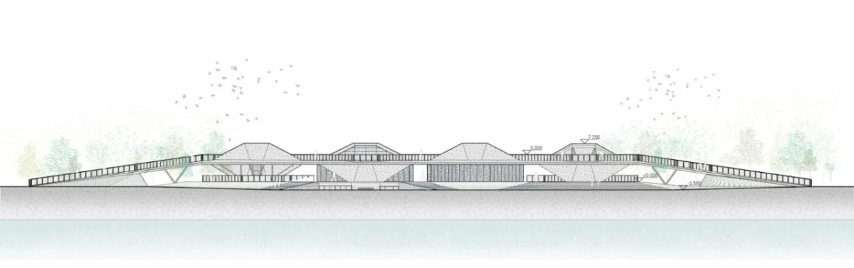 BIM建筑|杭州滨江公共空间·三桥亚运公园 / 同济原作设计工作室
