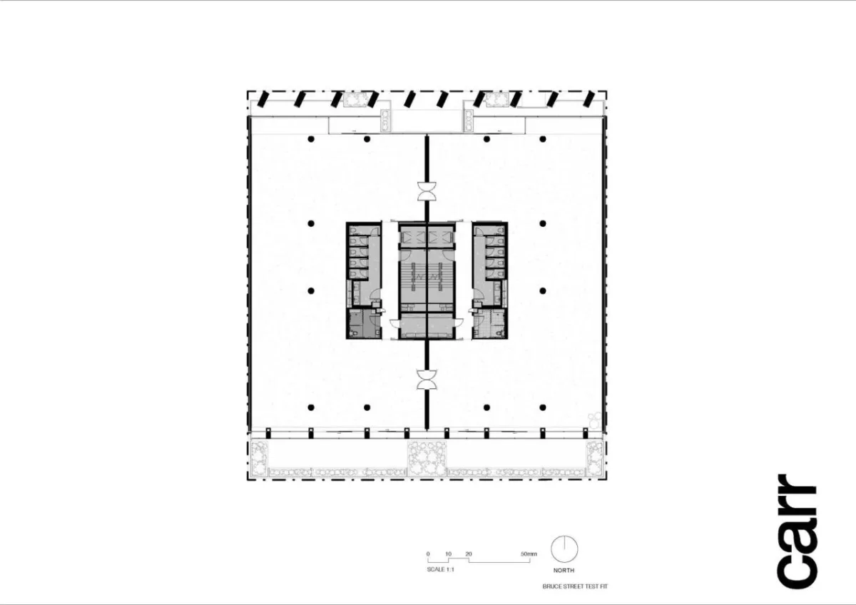 BIM建筑|布鲁斯街商业大厦 / Carr