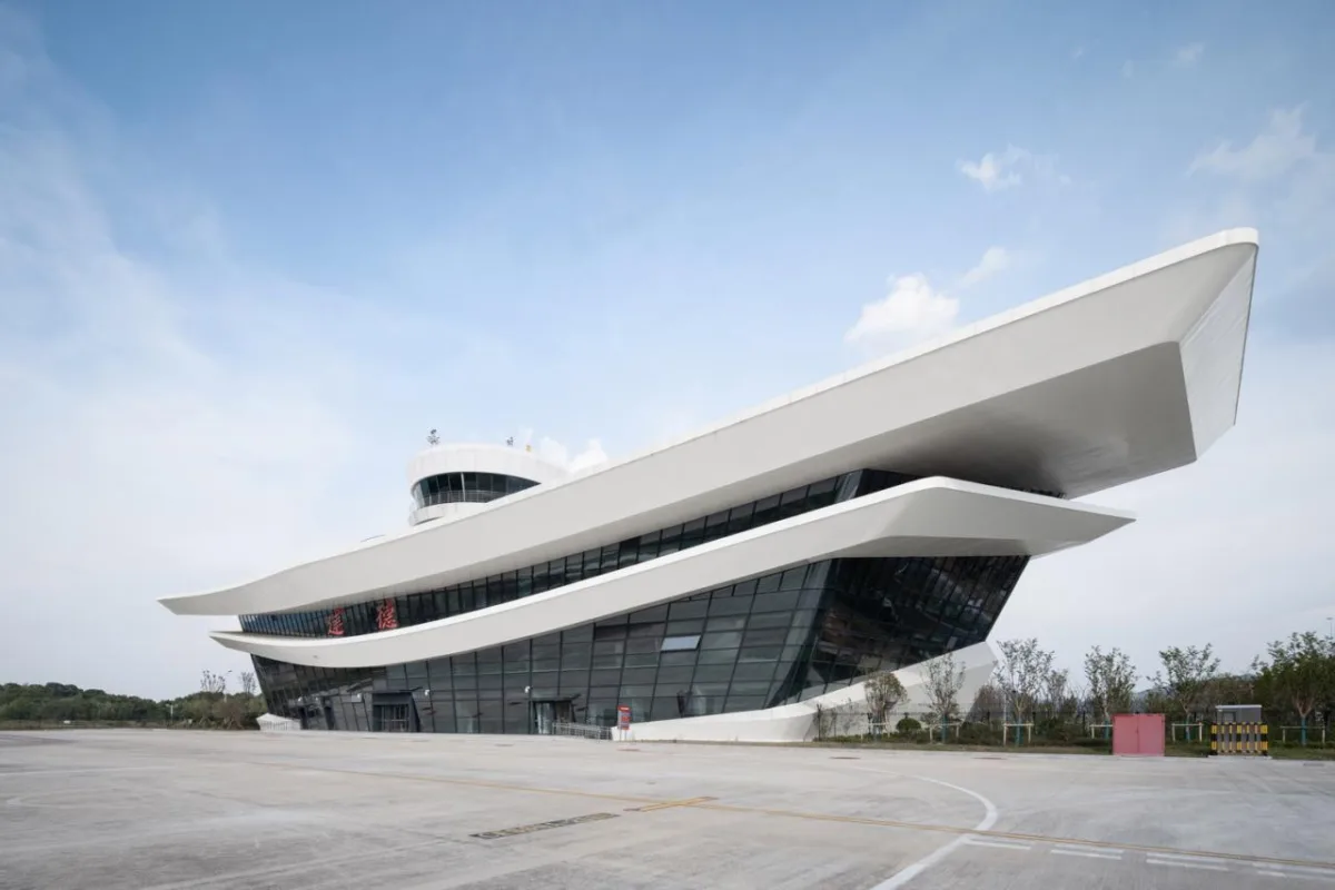 BIM建筑|杭州亚运配套设施：千岛湖通用机场航站楼 / 境澜建筑