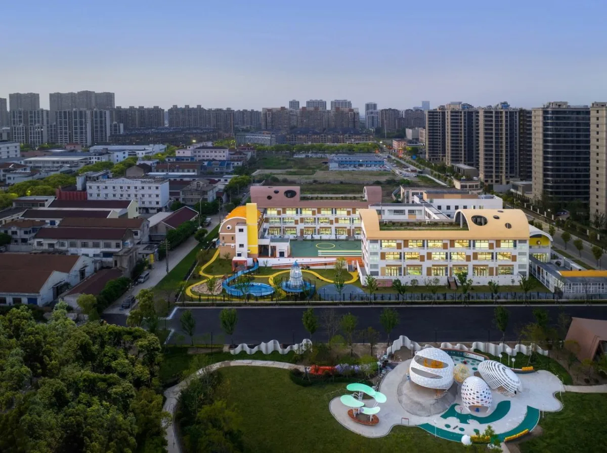 BIM建筑|陌桑幼儿园新建工程 / 上海交通大学城镇空间文化与科学研究中心