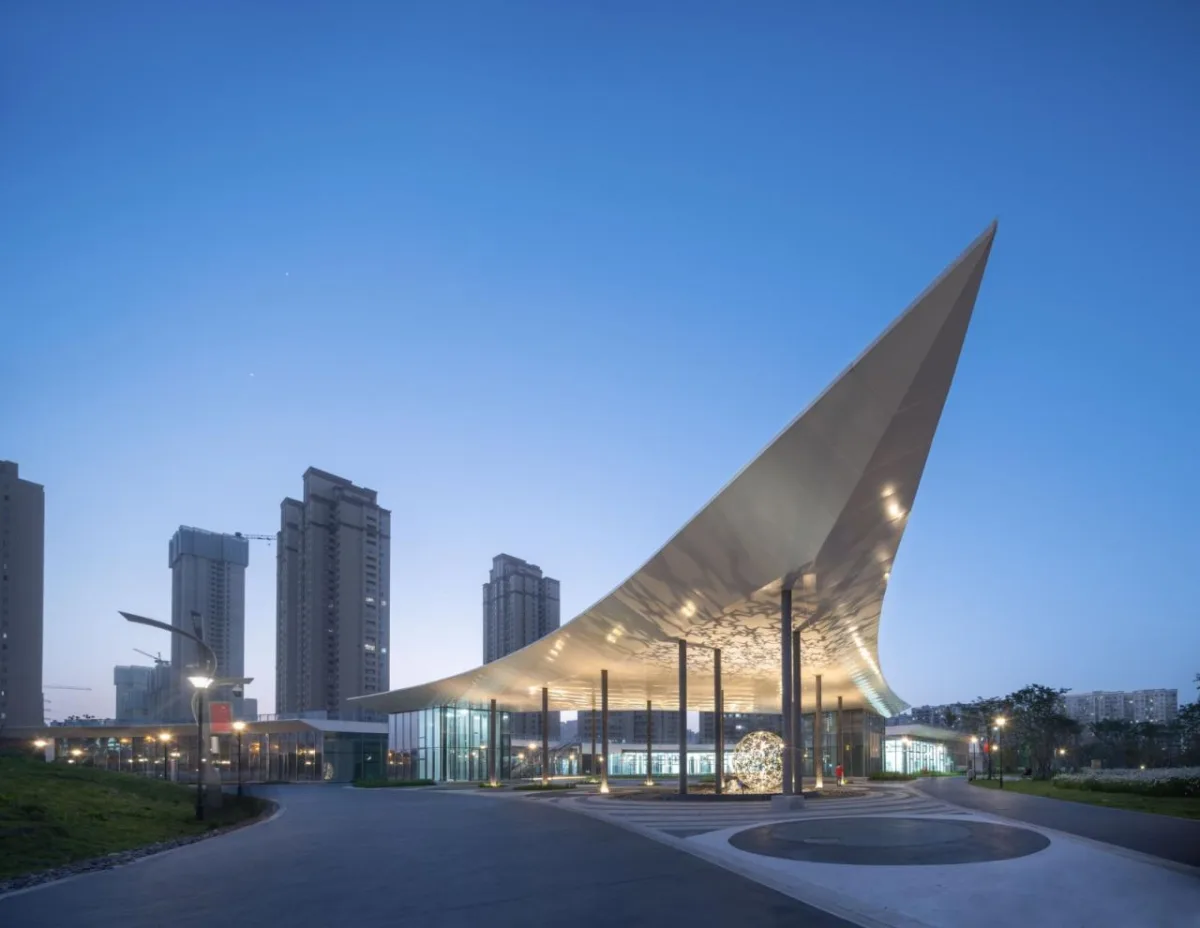 BIM建筑|武汉海绵公园研学+游客中心 / UAO瑞拓设计