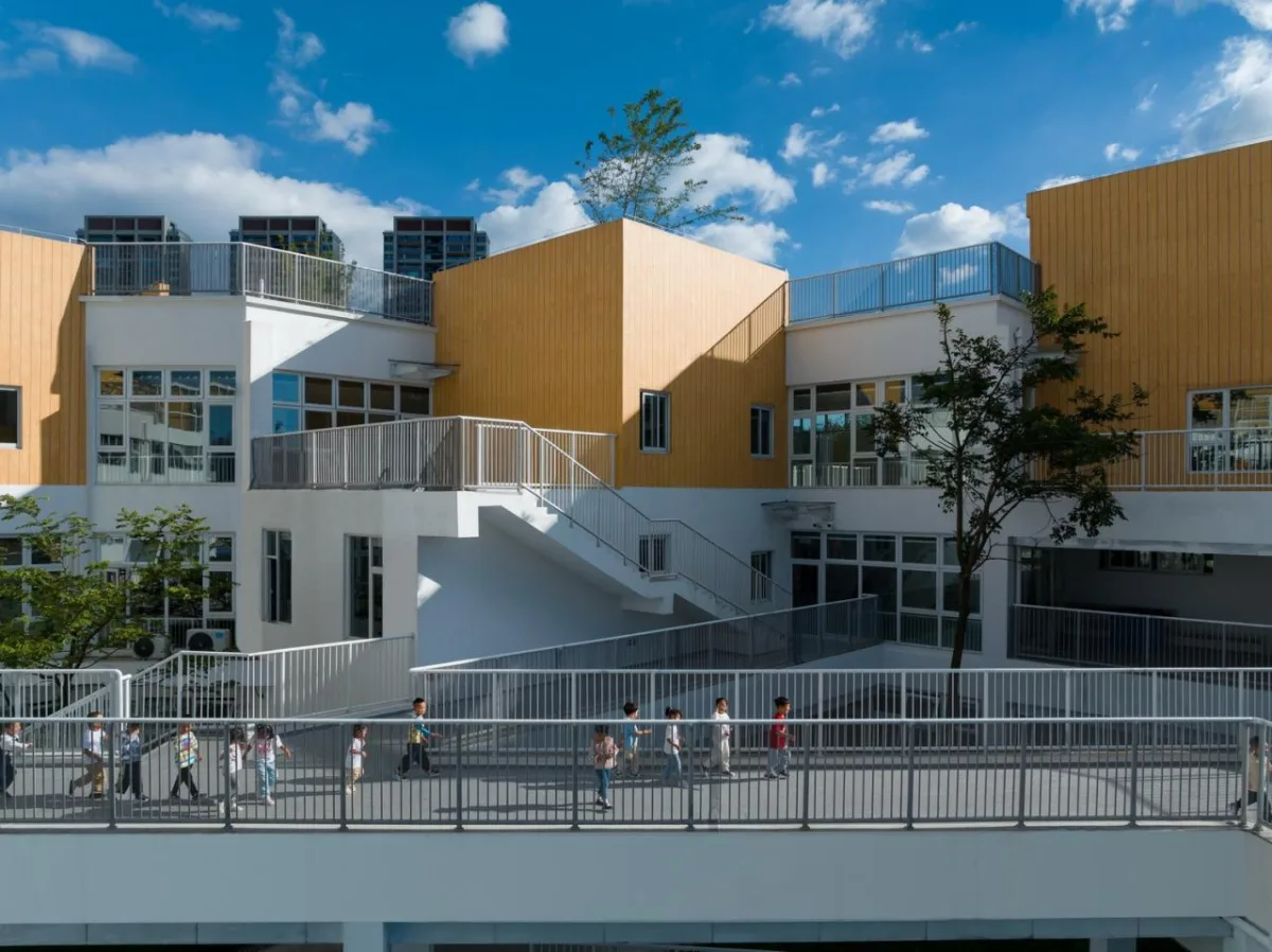 BIM建筑|山丘游园：贵阳观山湖区第六幼儿园第二分园 / 柏涛建筑