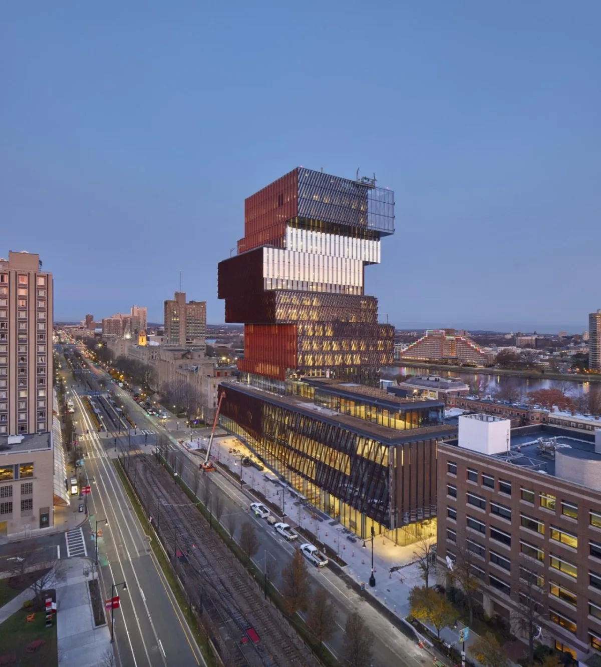 BIM建筑|波士顿大学计算与数据科学中心 / KPMB Architects
