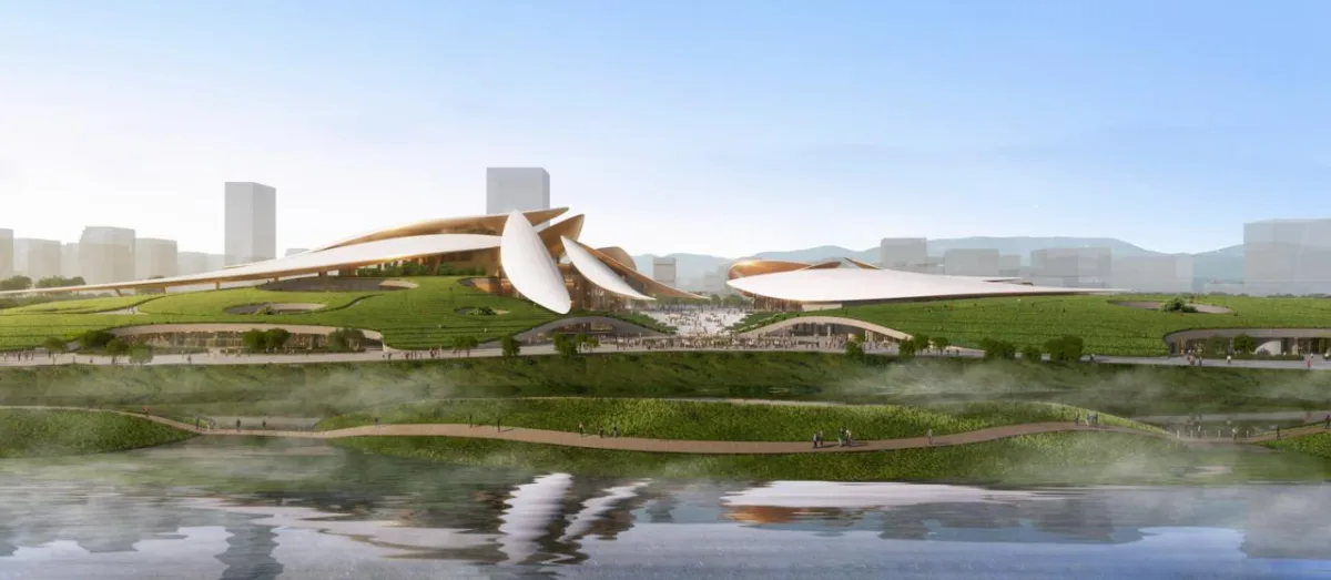 BIM建筑|安吉“两山”未来科技城文化艺术中心 / MAD马岩松新作