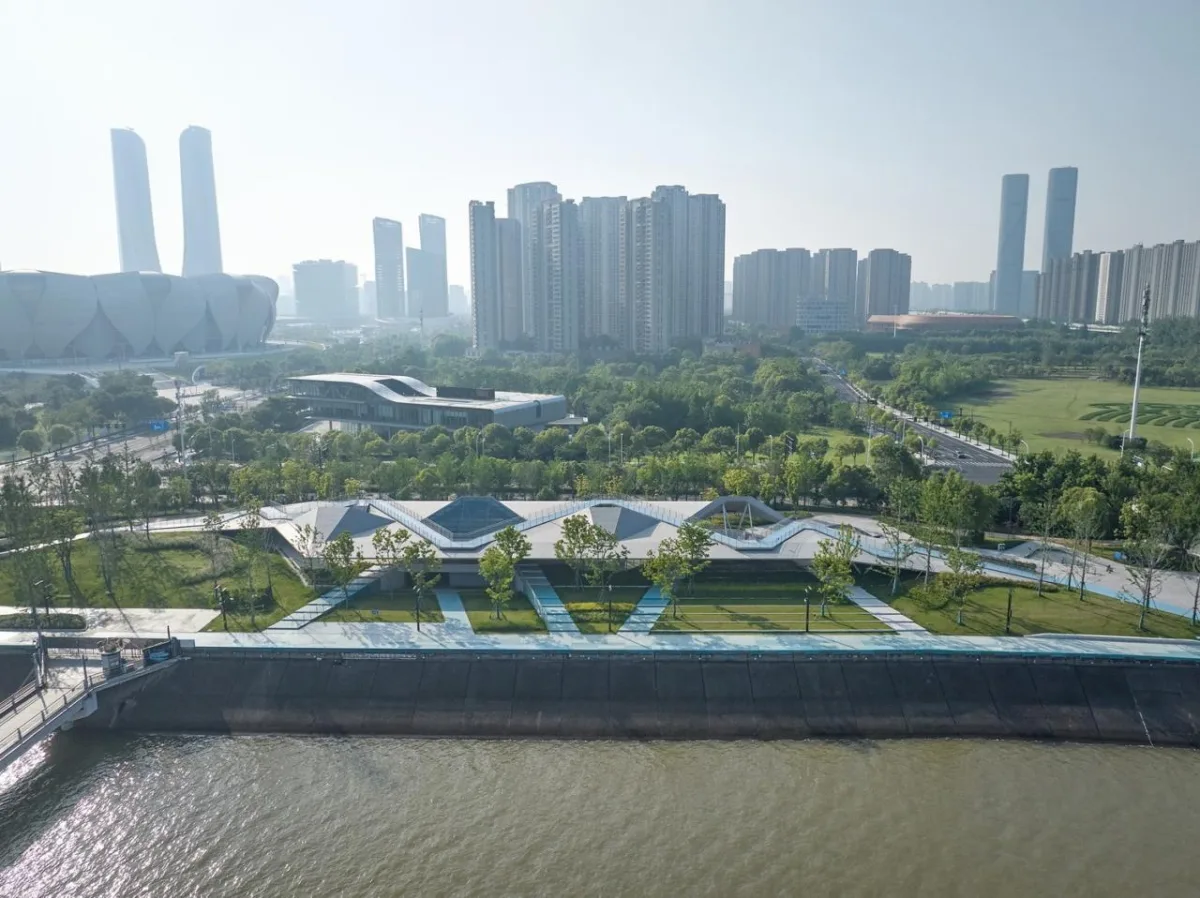 BIM建筑|杭州滨江公共空间·三桥亚运公园 / 同济原作设计工作室