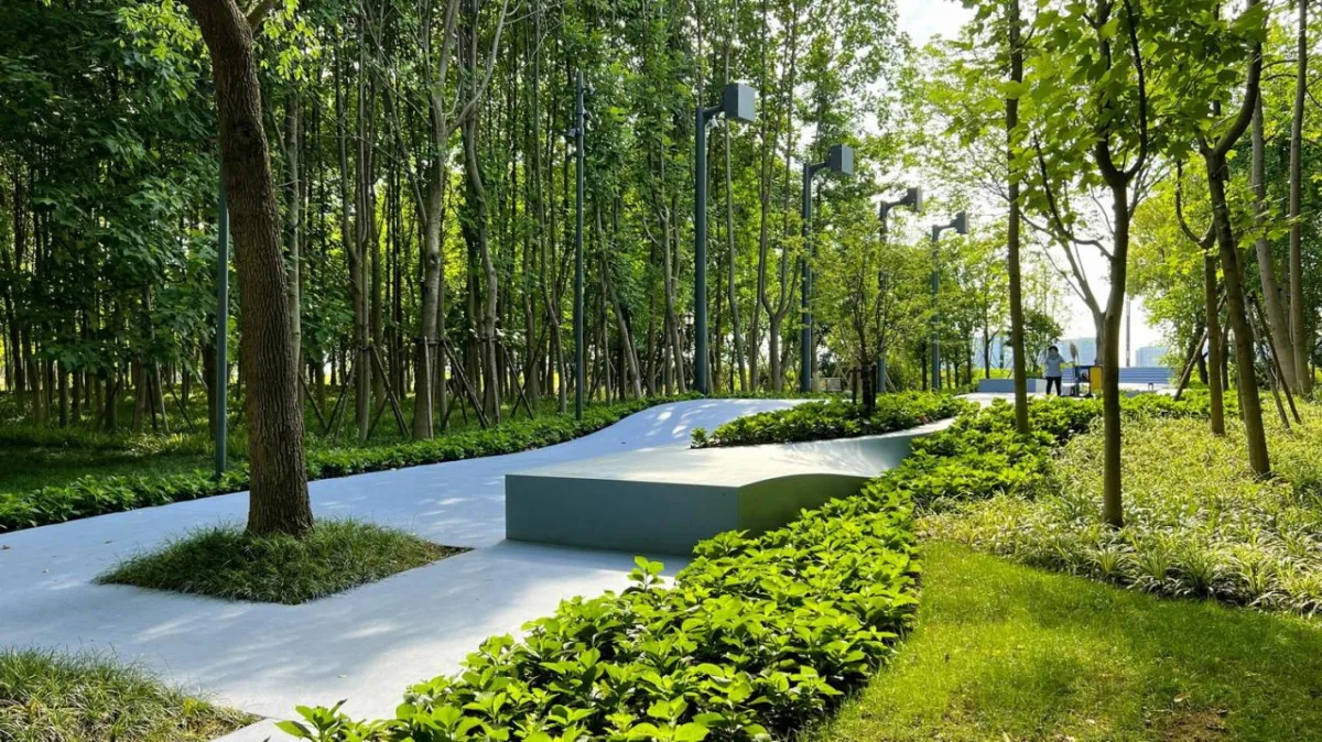 BIM建筑|杭州滨江公共空间·三桥亚运公园 / 同济原作设计工作室