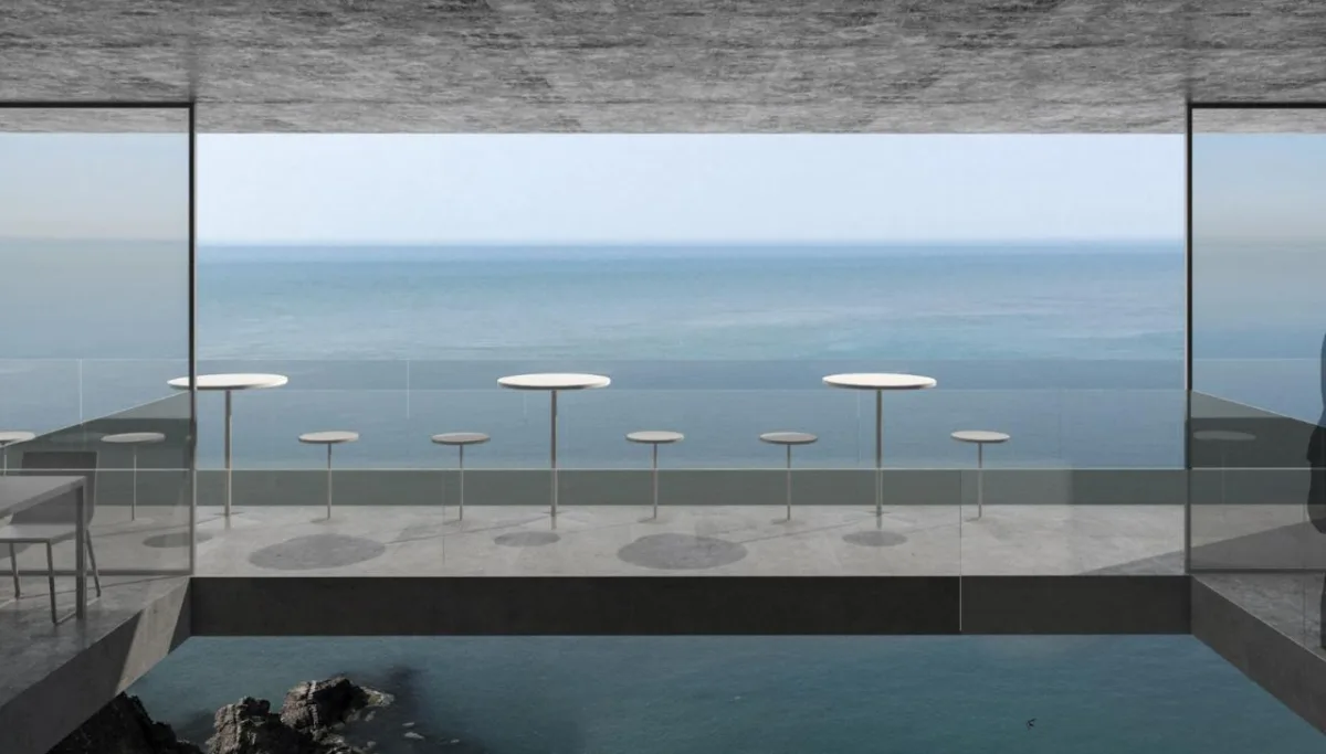 BIM建筑|崖顶咖啡厅及塔居 / 迹•建筑事务所（TAO）