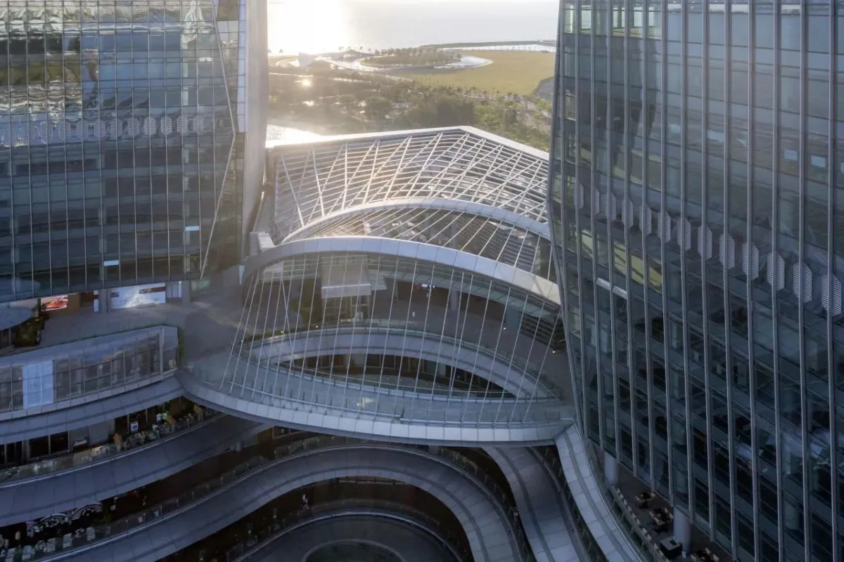 BIM建筑|华彩海口湾， 多维艺术元素塑造全新商业地标 / 凯谛思Arcadis