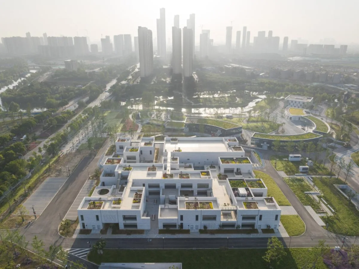 BIM建筑|武汉海绵公园研学+游客中心 / UAO瑞拓设计