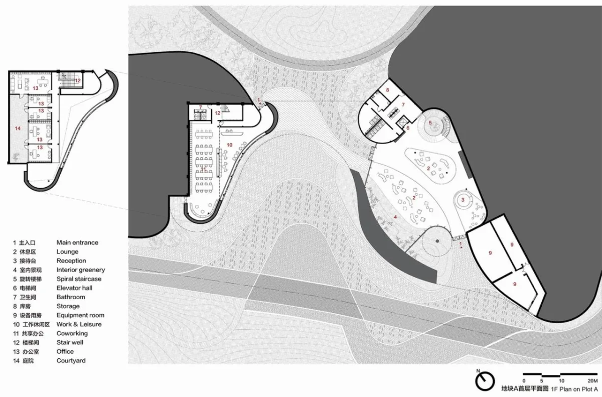 BIM建筑|三峡茶旅小镇展示中心 / 建筑营设计工作室